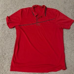 Red Oakley golf Polo XL Men’s used